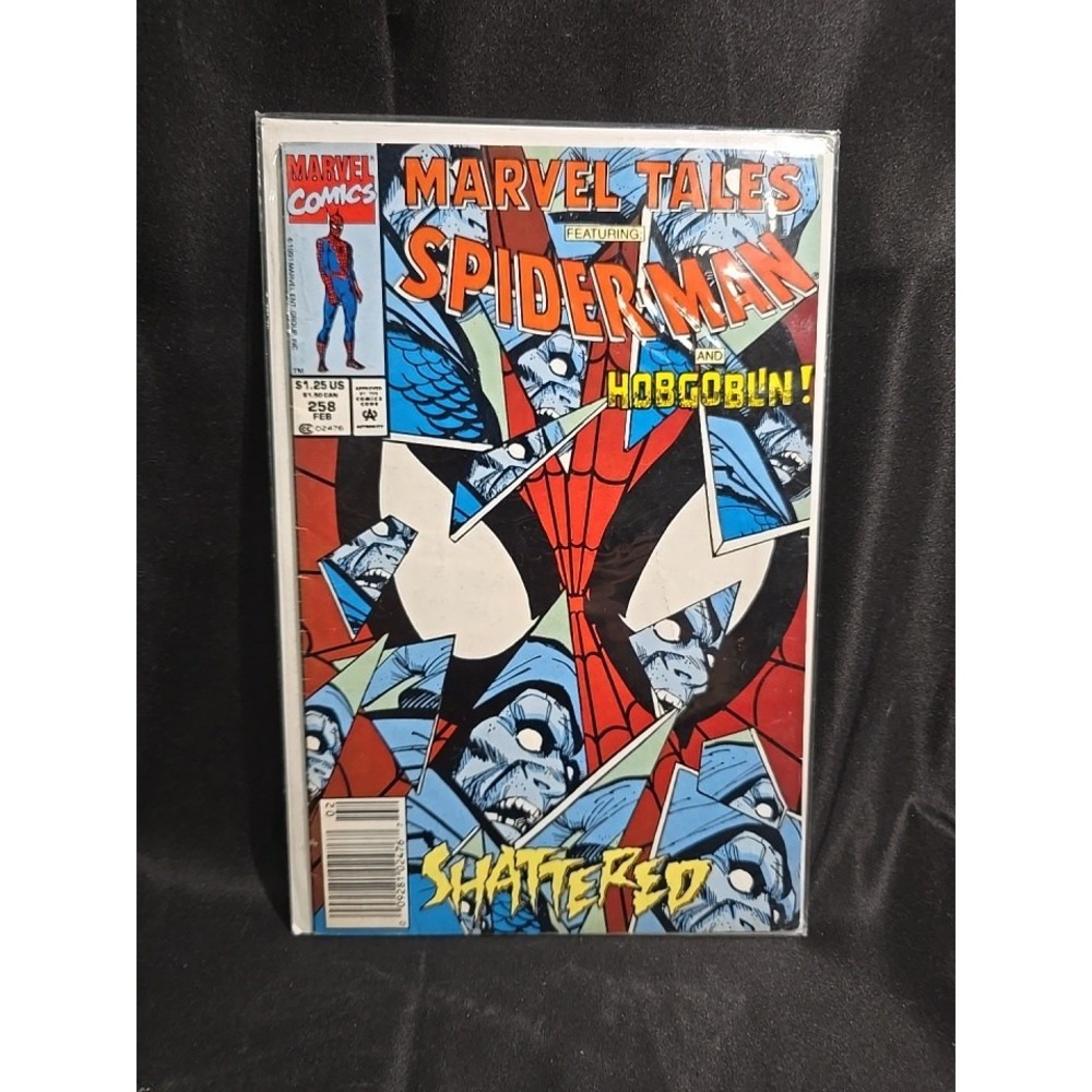 Marvel Tales 258 1992 Spider-Man Hobgoblin Moon Knight Marvel Comic Bagged Board